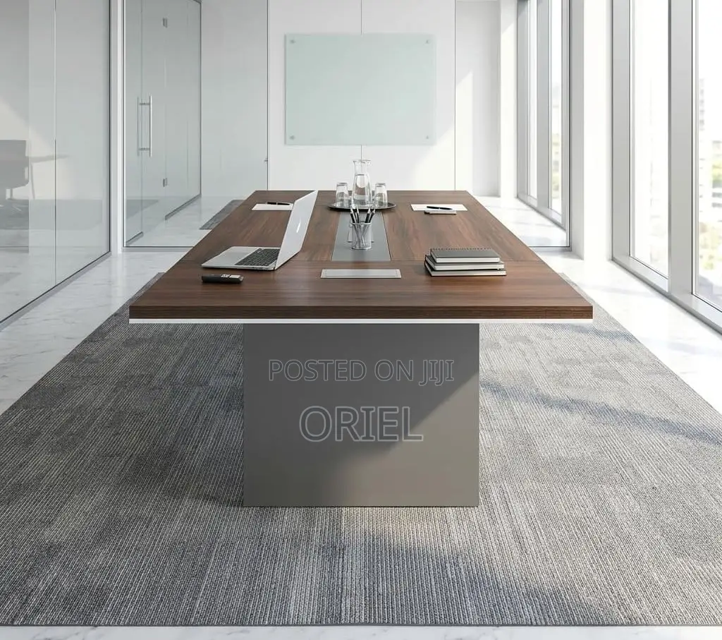 Office Boardroom Table : 2m Conference Table With Cable Management