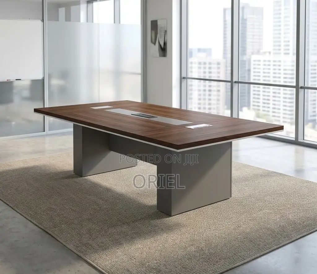 Office Boardroom Table : 2m Conference Table With Cable Management