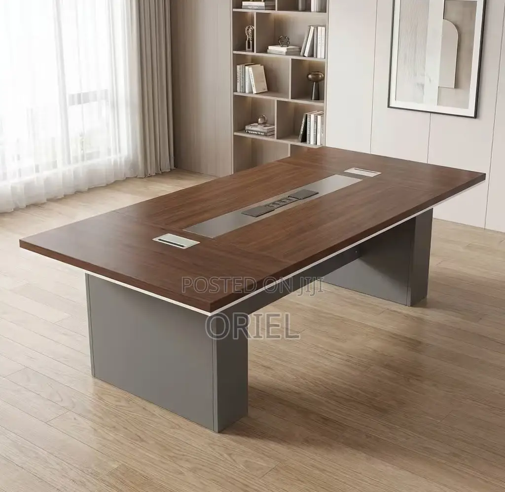 Office Boardroom Table : 2m Conference Table With Cable Management