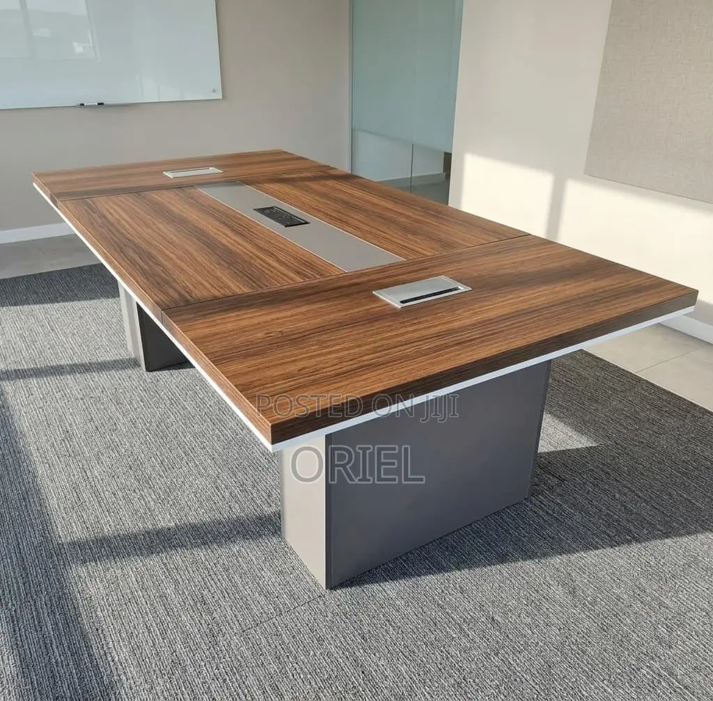 Office Boardroom Table : 2m Conference Table With Cable Management