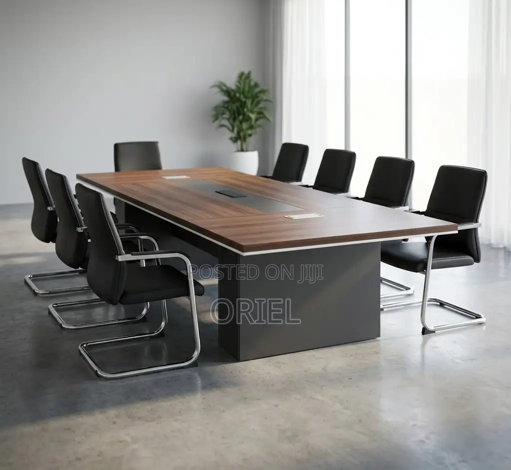 Office Boardroom Table : 2m Conference Table With Cable Management