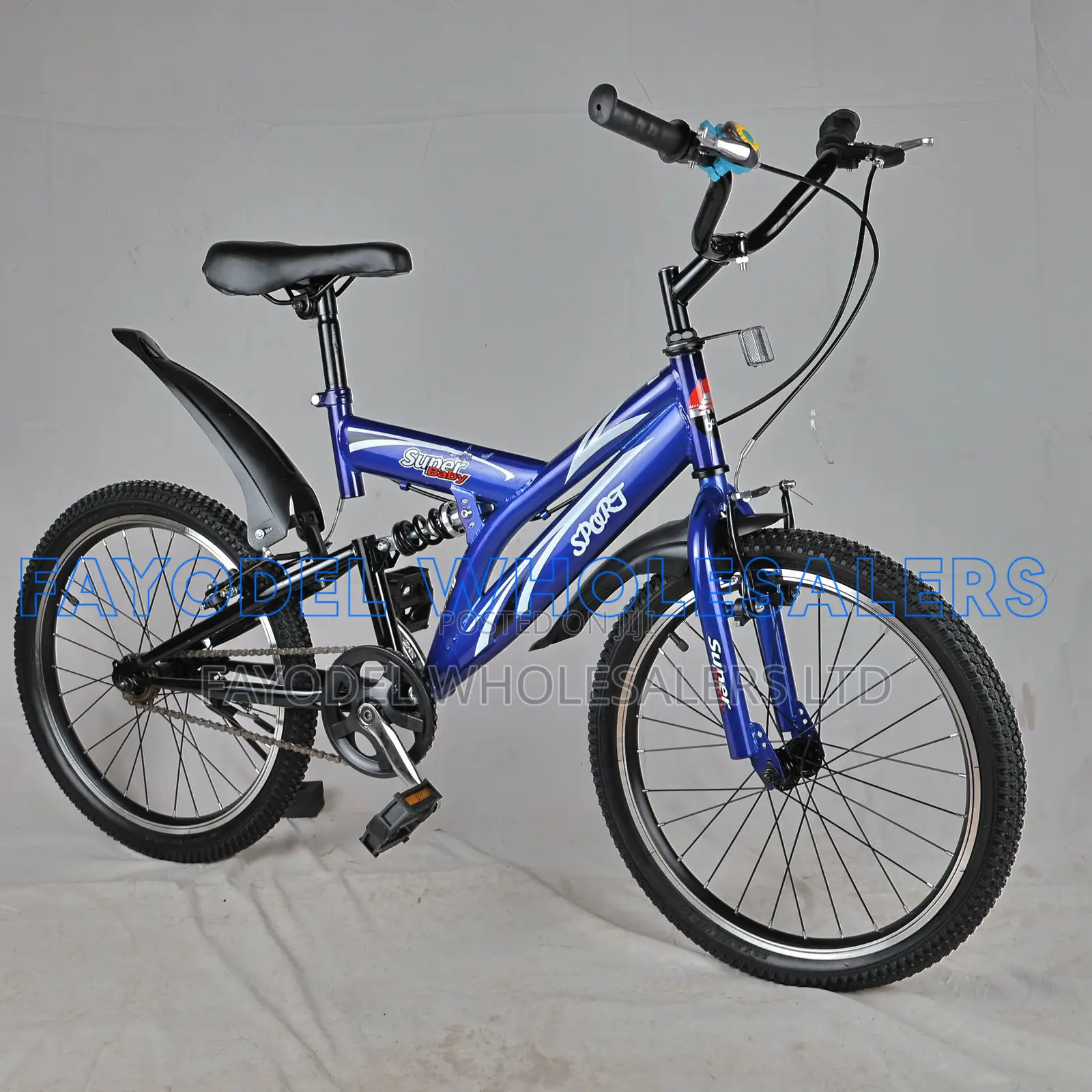 Super Baby 20" Kids Mountain Bike – Blue