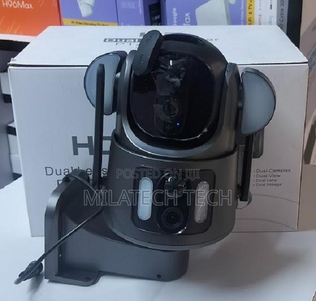 Hd Solar Camera Ubox Grey With Audio Capture D - main view