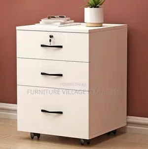 3-Drawer Lockable Pedestal Cabinet