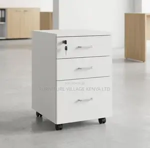 3-Drawer Lockable Pedestal Cabinet