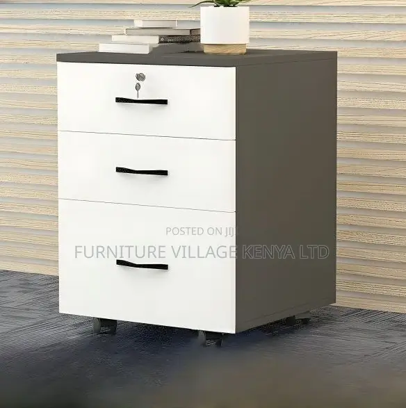3-Drawer Lockable Pedestal Cabinet