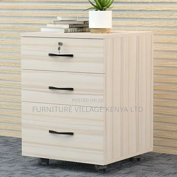 3-Drawer Lockable Pedestal Cabinet