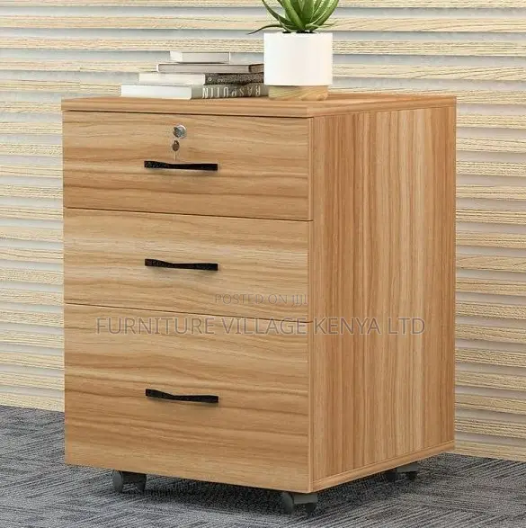 3-Drawer Lockable Pedestal Cabinet