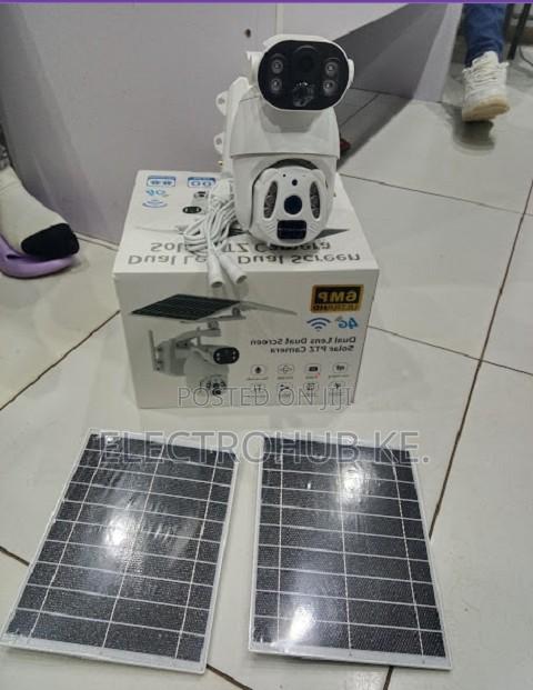 6mp 4g Solar Security Camera Dual Lenses and Ubox Remote Monitoring - main view