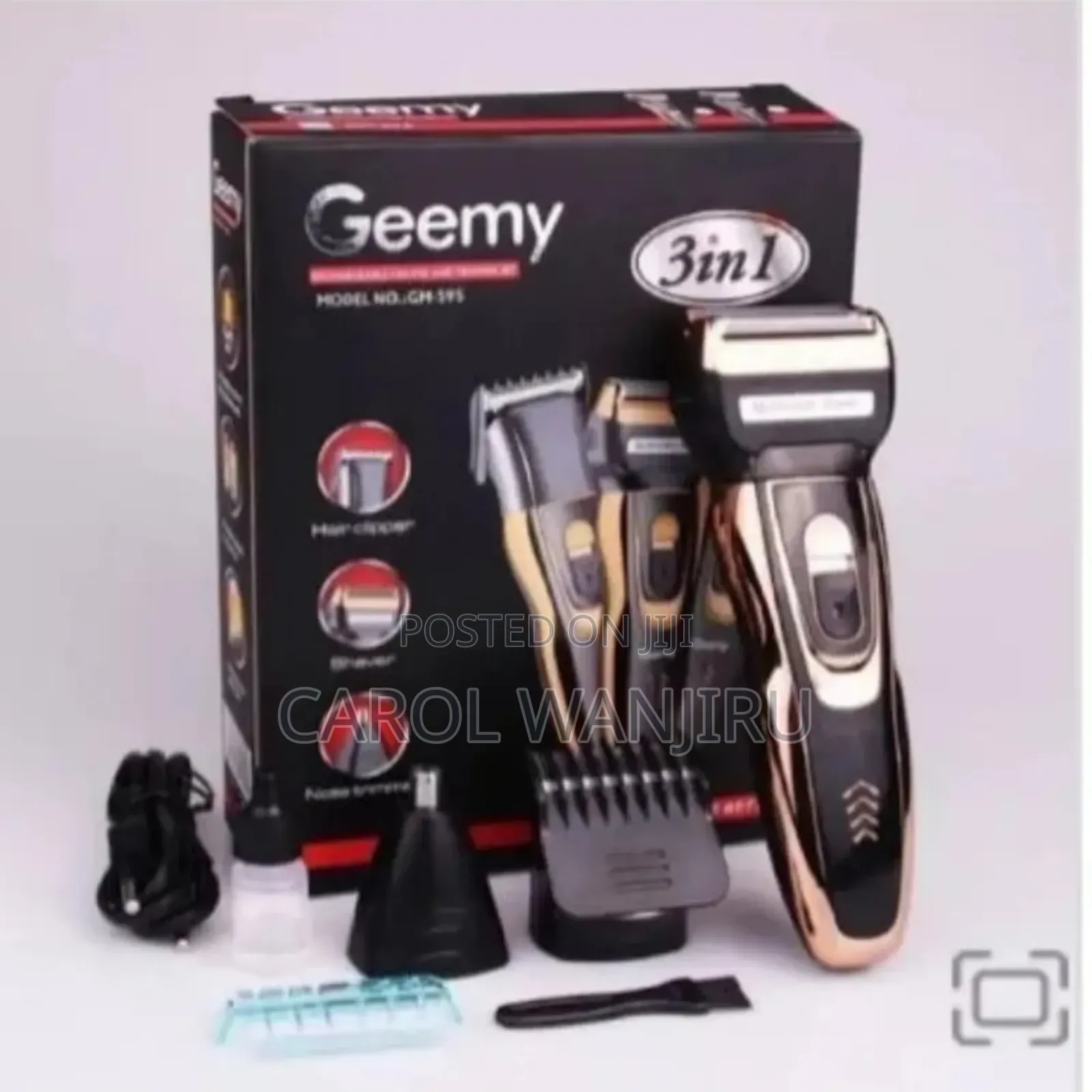Gemmy 3 in 1 Rechargeable Shaver/3 in 1 Gemmy Rechargeable Shaver