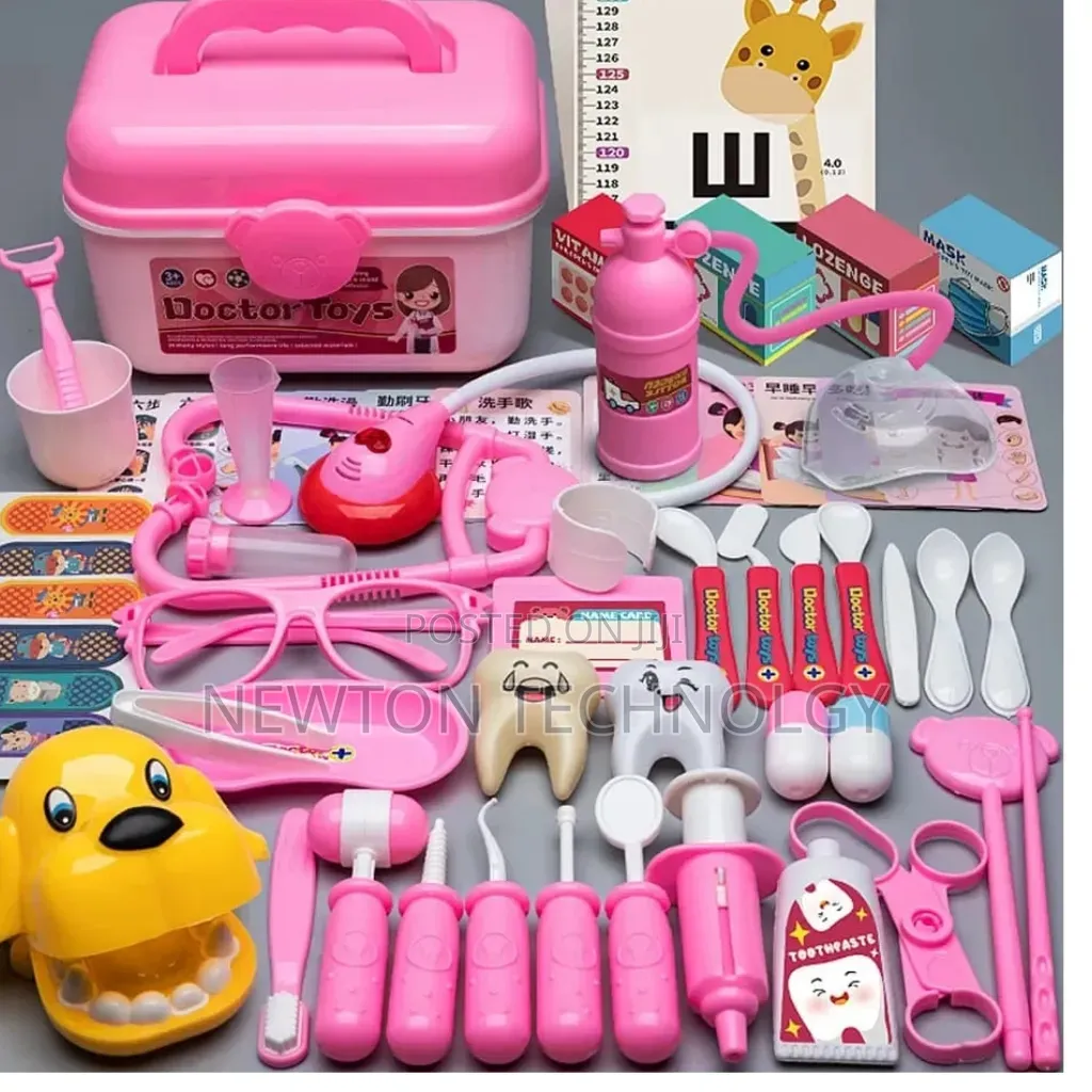 Doctor Playset Medical Kit Contains Children's Injections