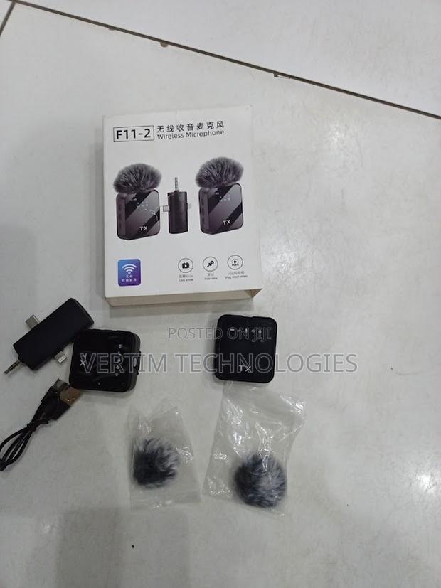 F11 Portable Wireless Lavalier Mic for Android iPhone