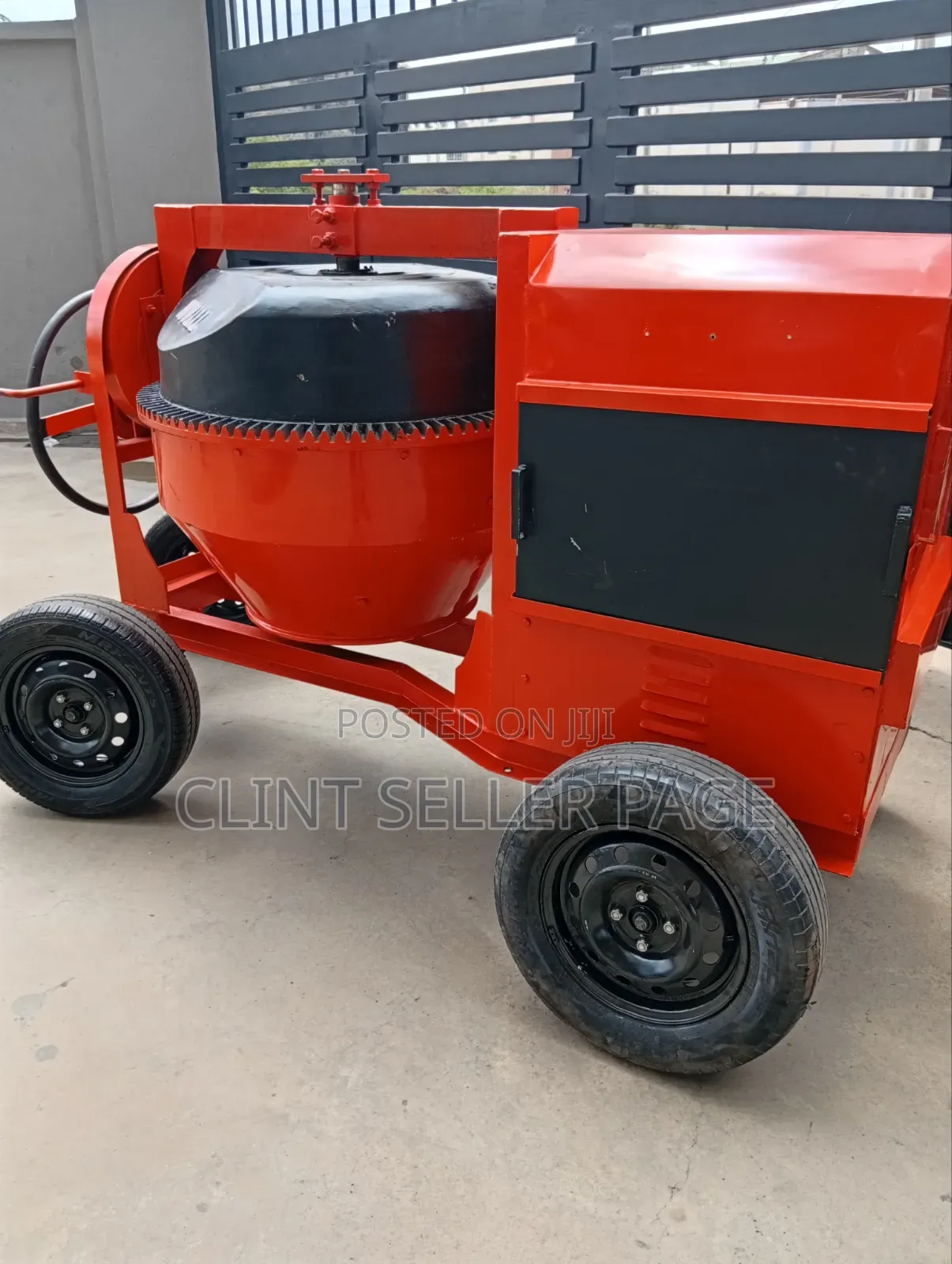 500l Titan Building Site Concrete Mixer