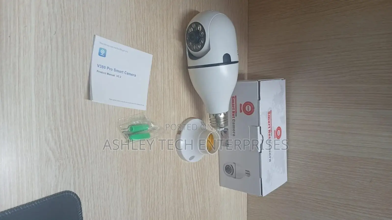 Advanced V380 PTZ Wifi Single Bulb Camera – Smart Home Security