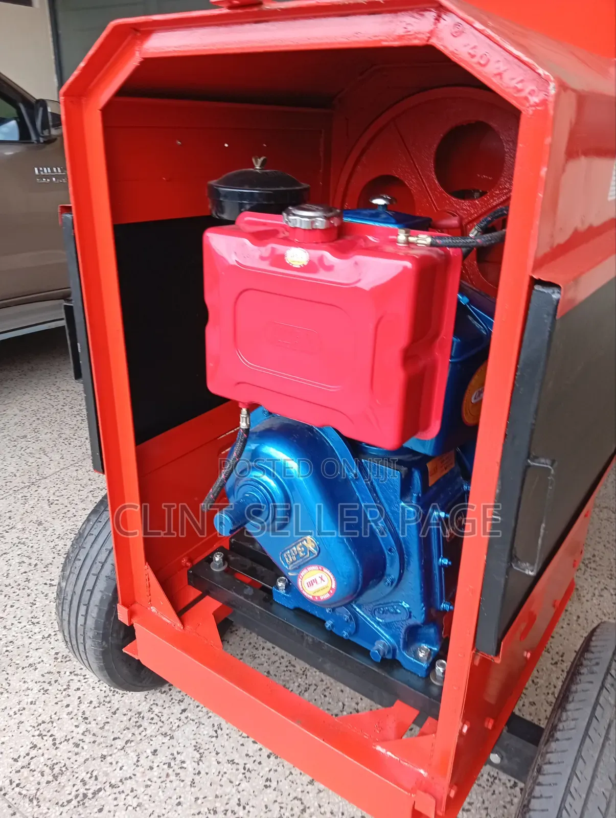 500l Titan Building Site Concrete Mixer