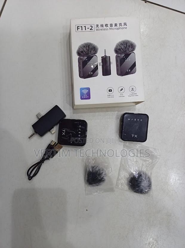 F11 Plug-and-Play Wireless Microphone With Receiver