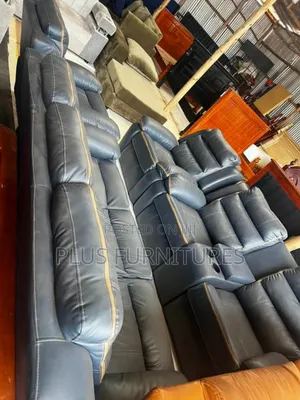 Light Blue 7-seater Sofa Set