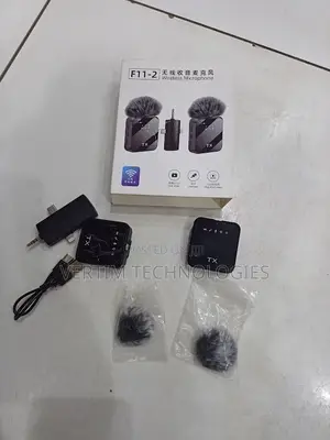 F11 Smart Wireless Mic With Real-Time Audio Transmission