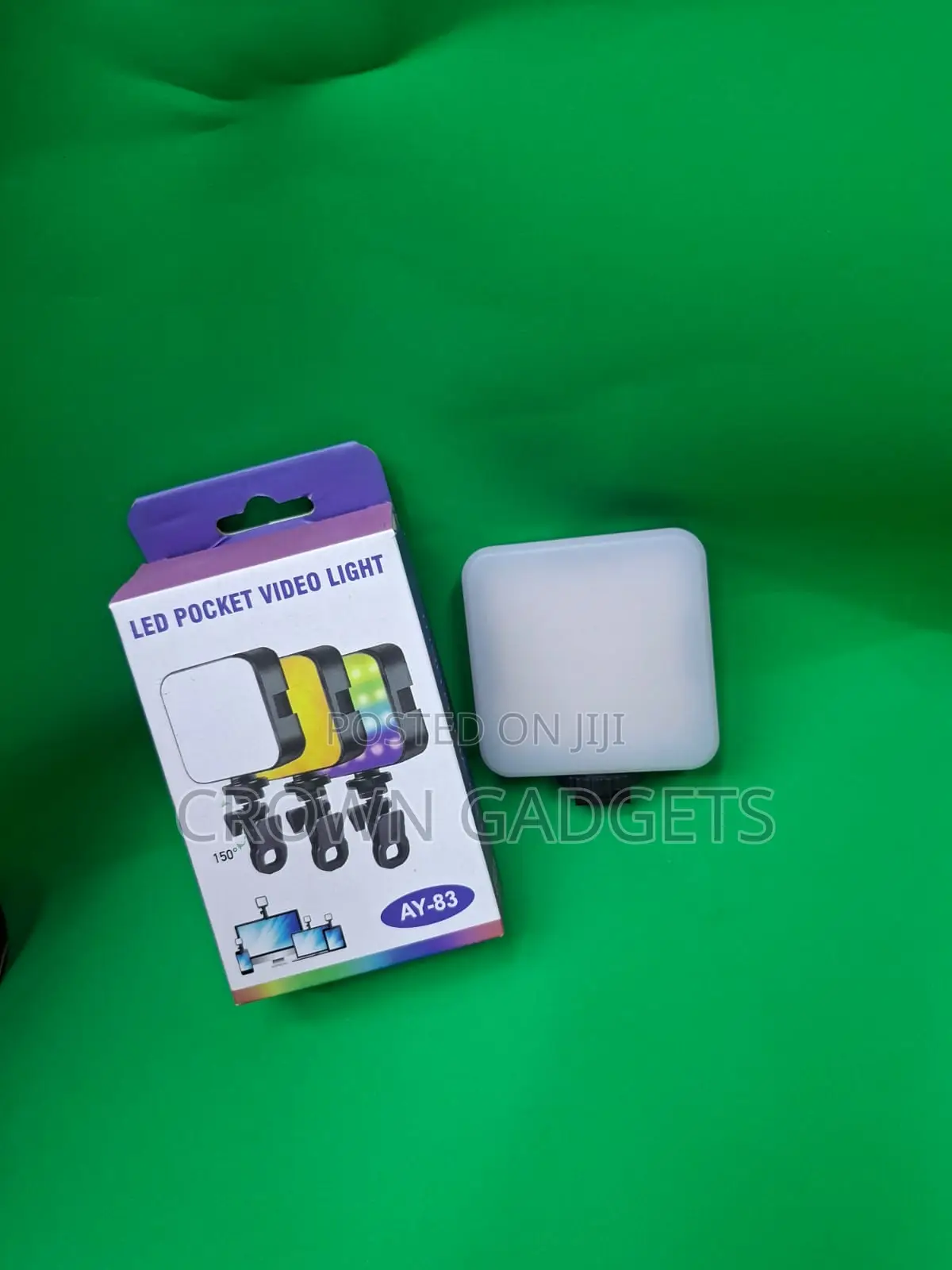 Ay-83 Pocket RGB Video Light With Adjustable Brightness