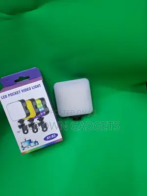 Ay-83 Pocket RGB Video Light With Adjustable Brightness