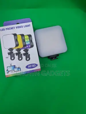 Ay-83 Pocket RGB Video Light With Adjustable Brightness