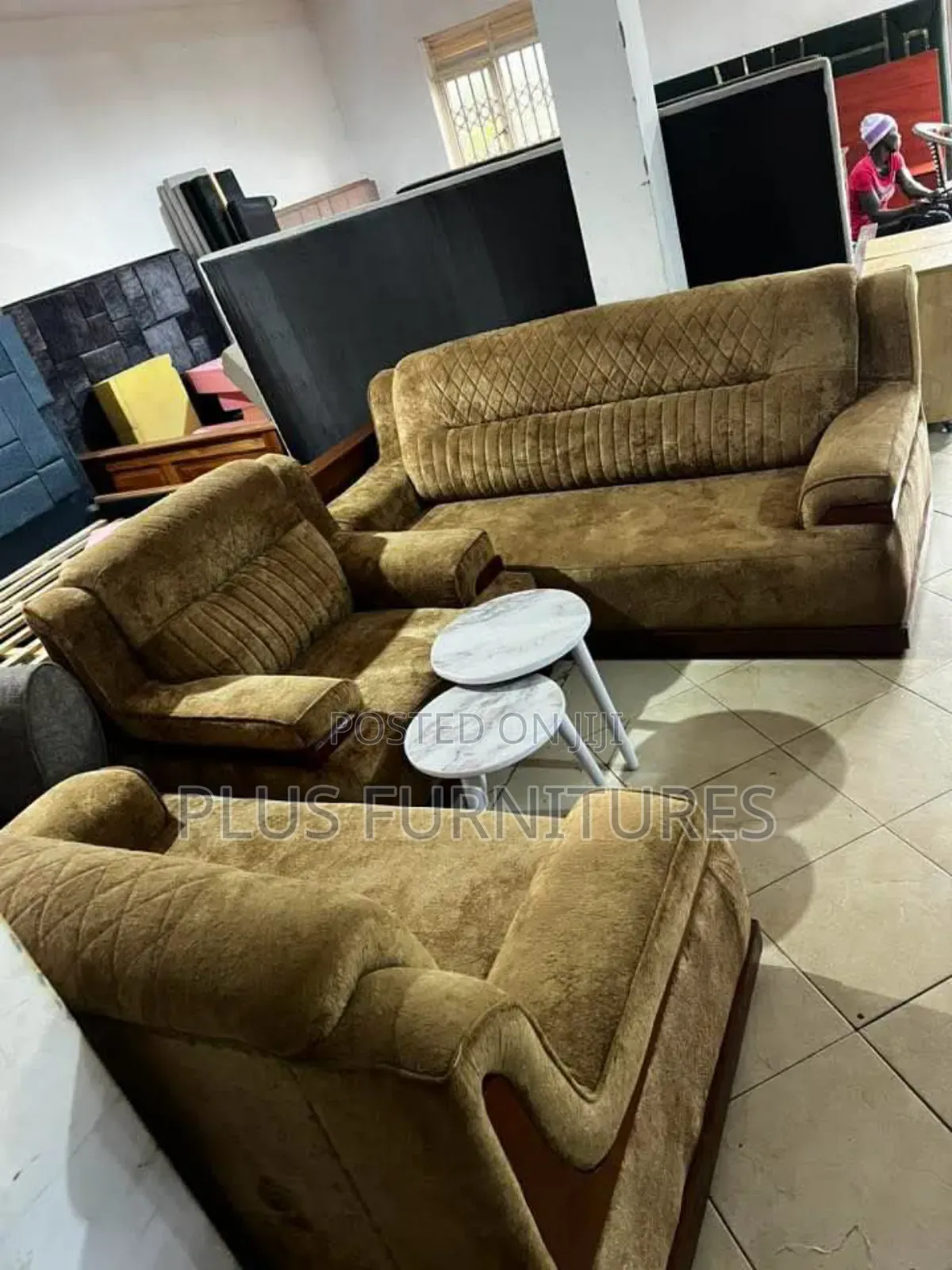 Grey 5 -seater Sofa Set