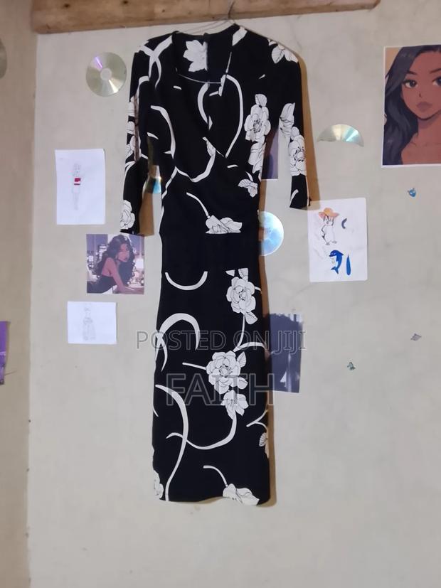 A Black Floral Dress - thumbnail 2