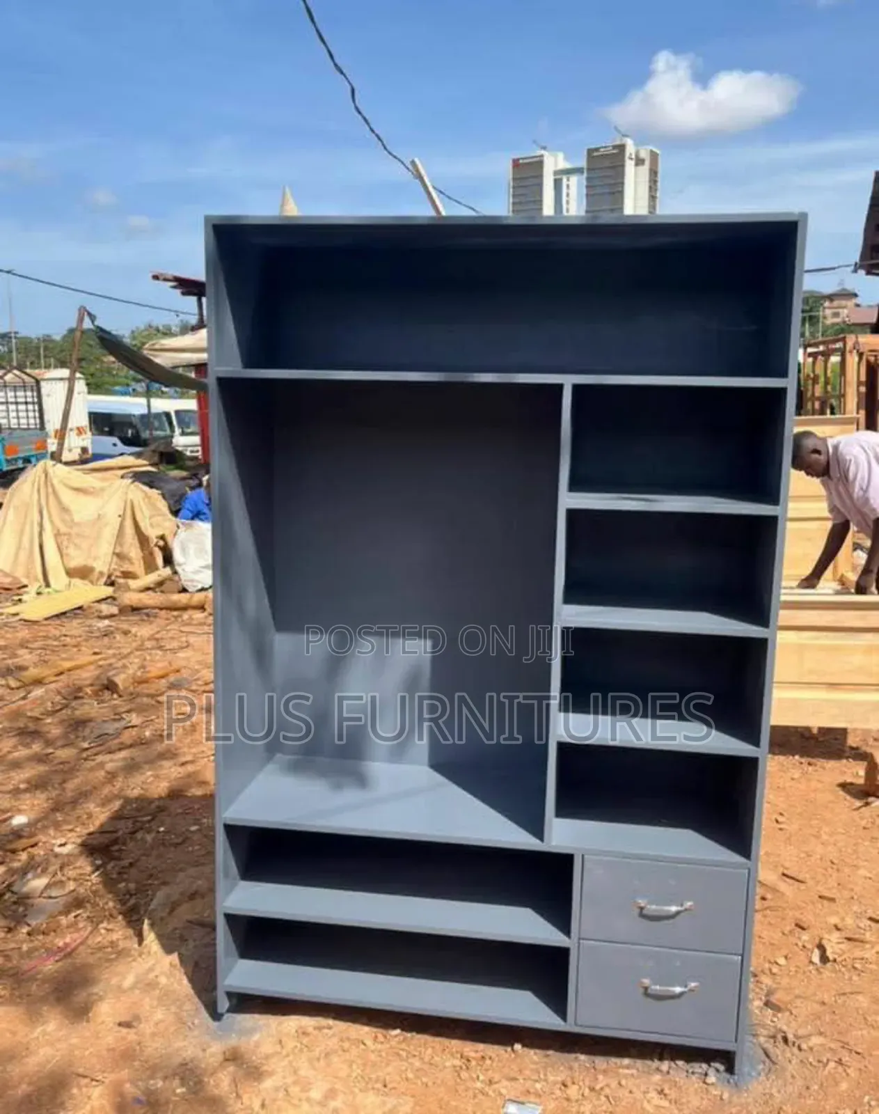 Grey Wardrobe