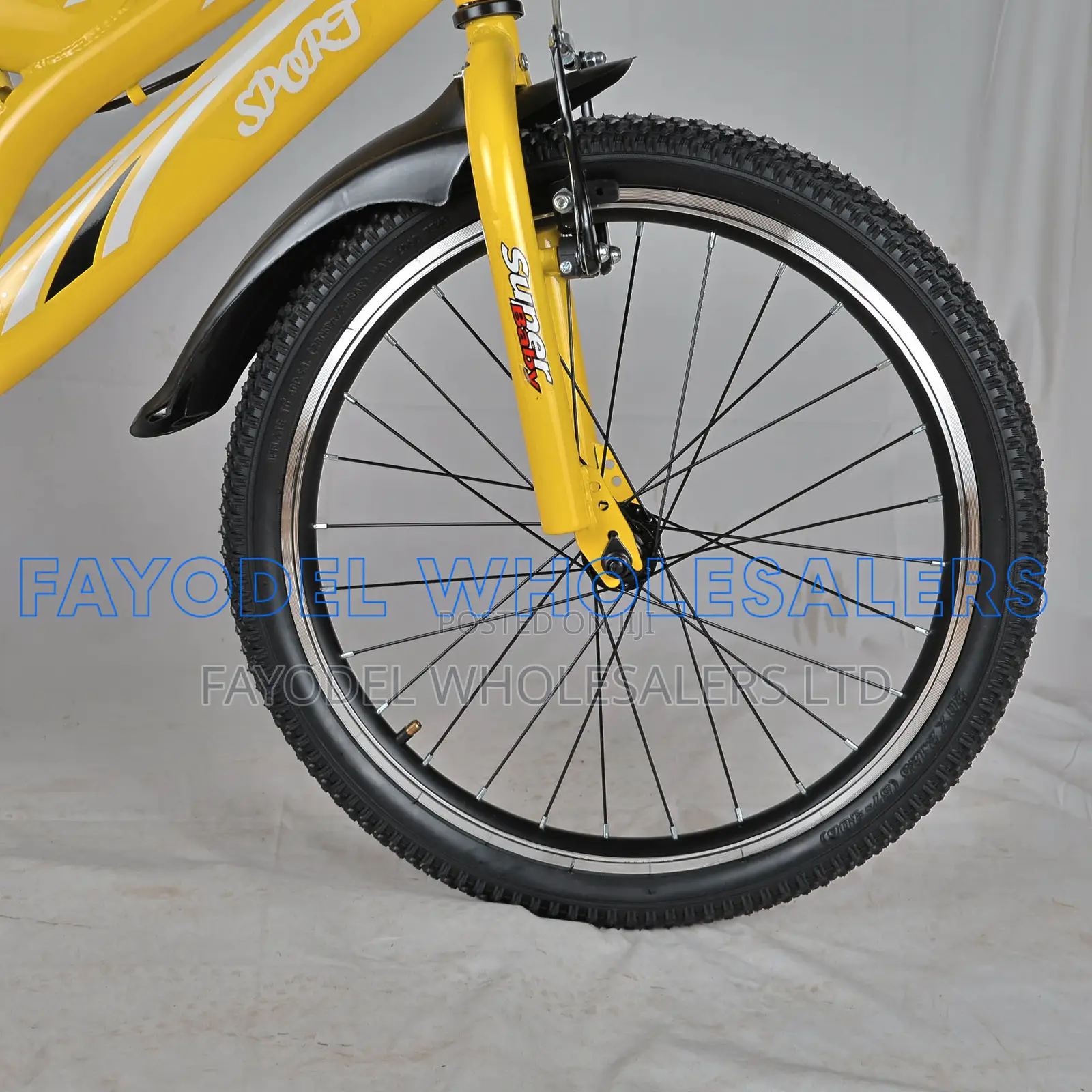 Super Baby Blue Kids Bike 20 Inch