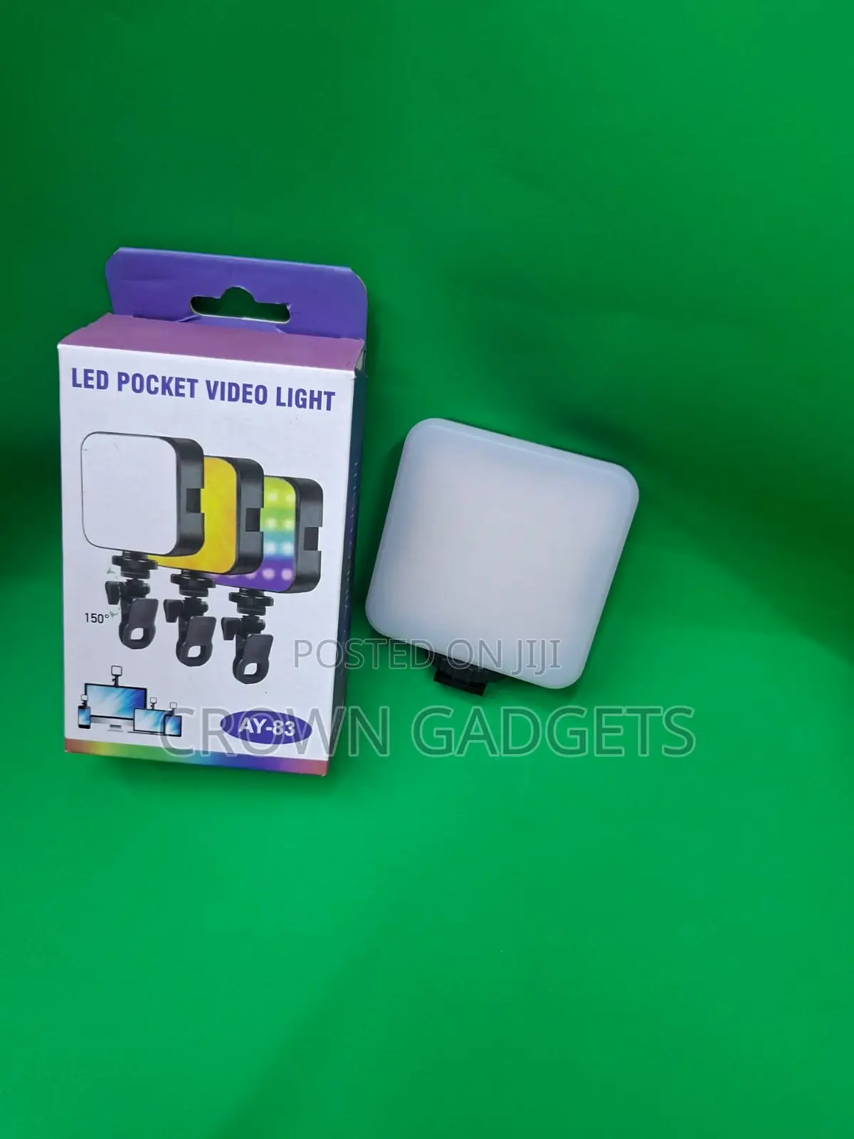 Ay-83 Led Fill Light With RGB Colors and Usb-C Charging