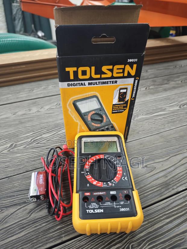 Tolsen Digital Multimeter (Model: 38031) - thumbnail 2