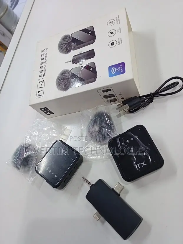 F11 Wireless Recording Microphone for Video Creators