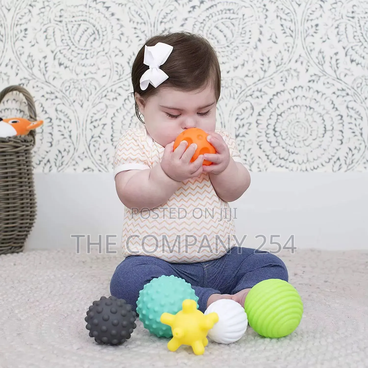 6 Pieces Colourful Soft Balls Make Sound by Squeezing at KSH 950