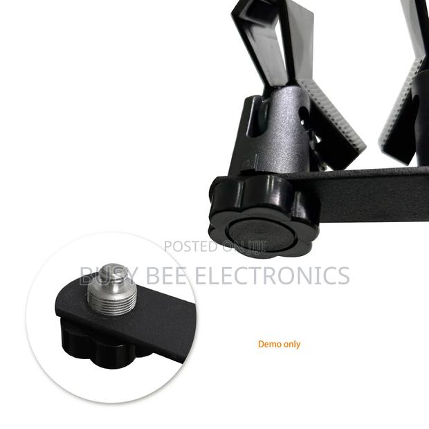 Microphone Mic Mounting Bracket Extension Bar 5.5cm Spacing - thumbnail 3