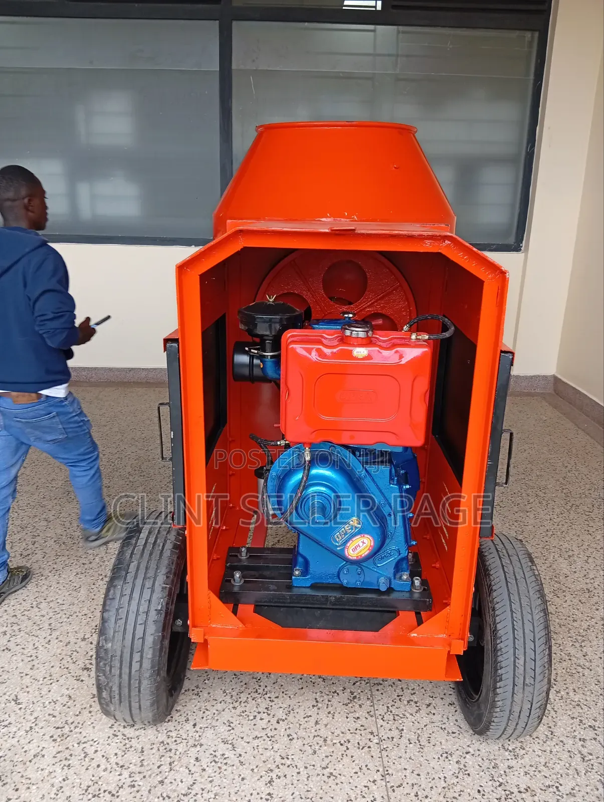 Contractor Grade Titan Concrete Mixer