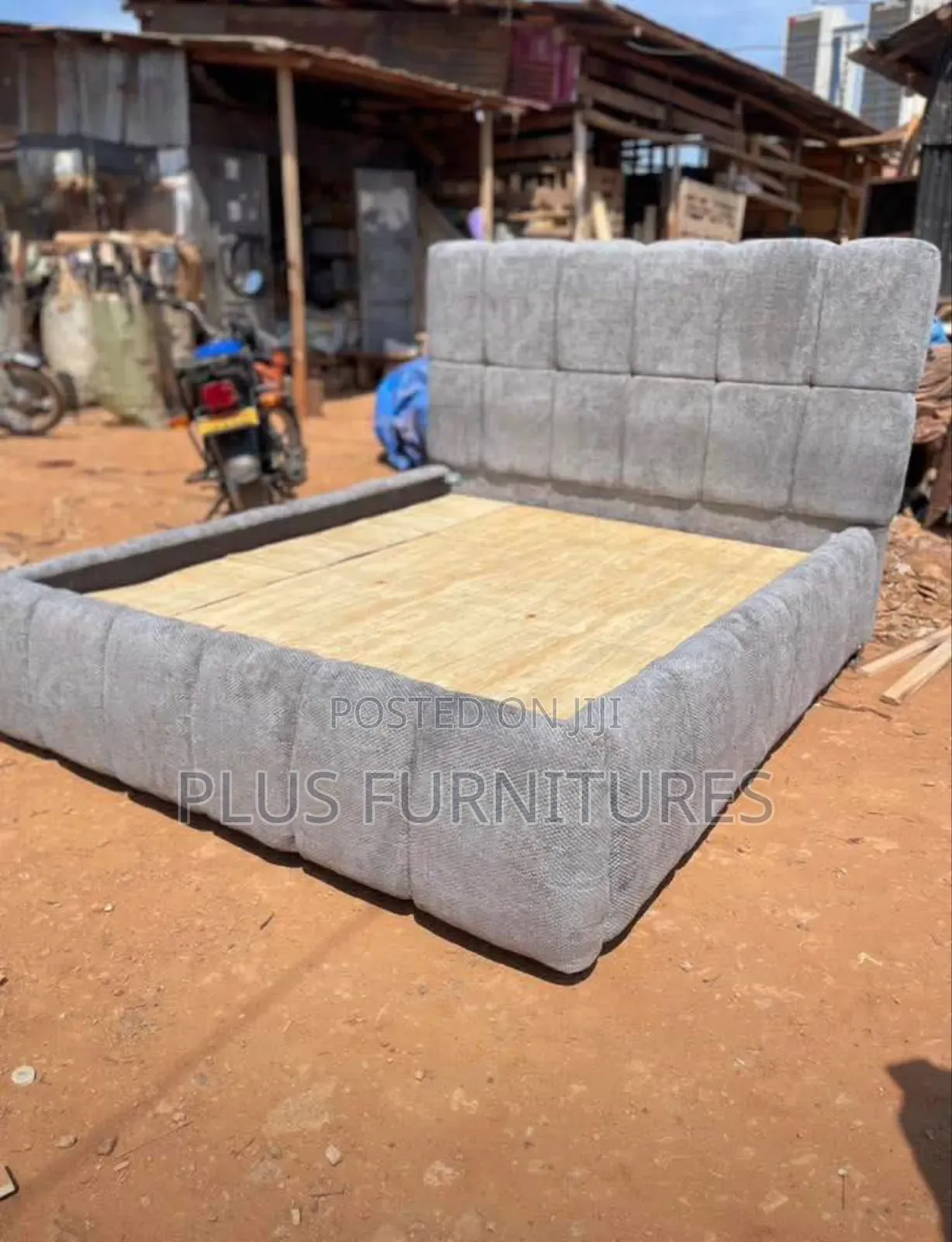Grey Chester Bed 6*6