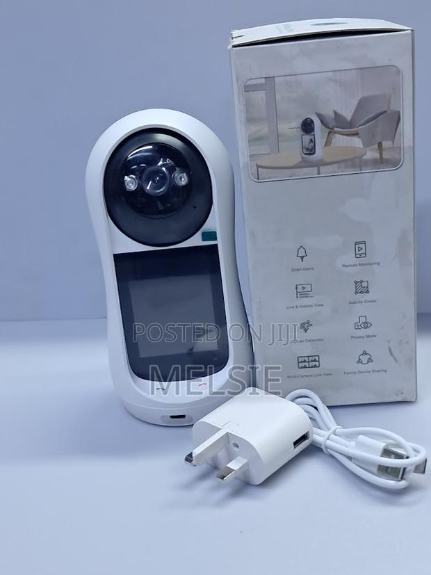 Wireless Smart Door Camera With Motion Sensor Alerts