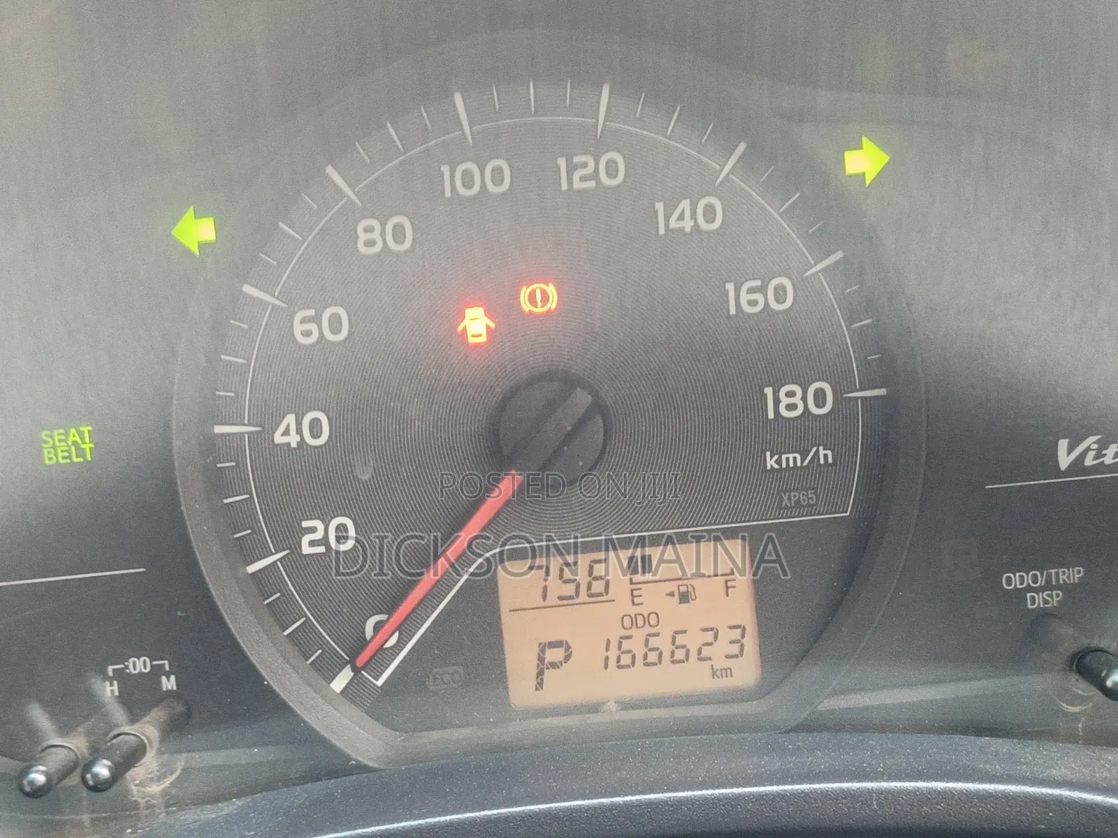 Toyota Vitz 2012 Green