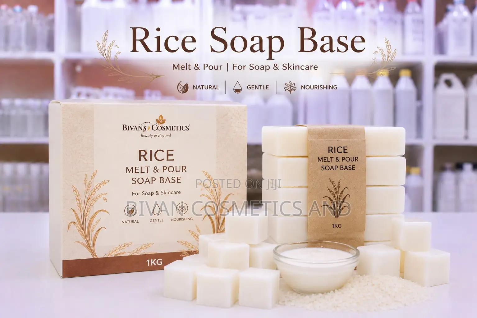 Rice Soap Melt and Pour
