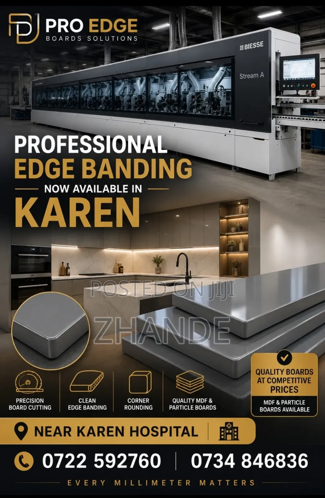 Board Cutting Edge Banding Serices