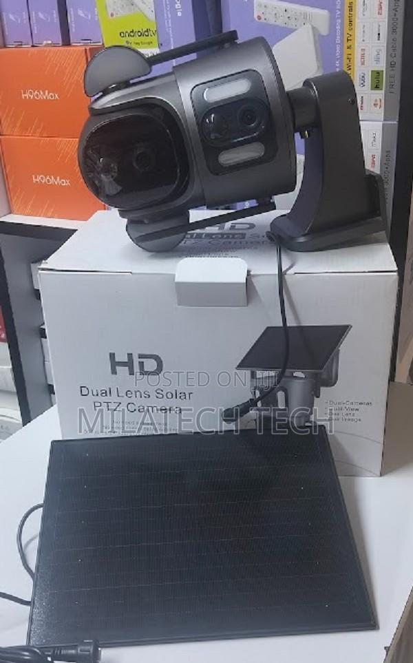 Ubox 6mp Dual Lens PTZ 4g Camera Mobile Monitoring