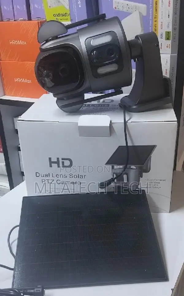 Ubox 6mp Dual Lens PTZ 4g Camera Mobile Monitoring