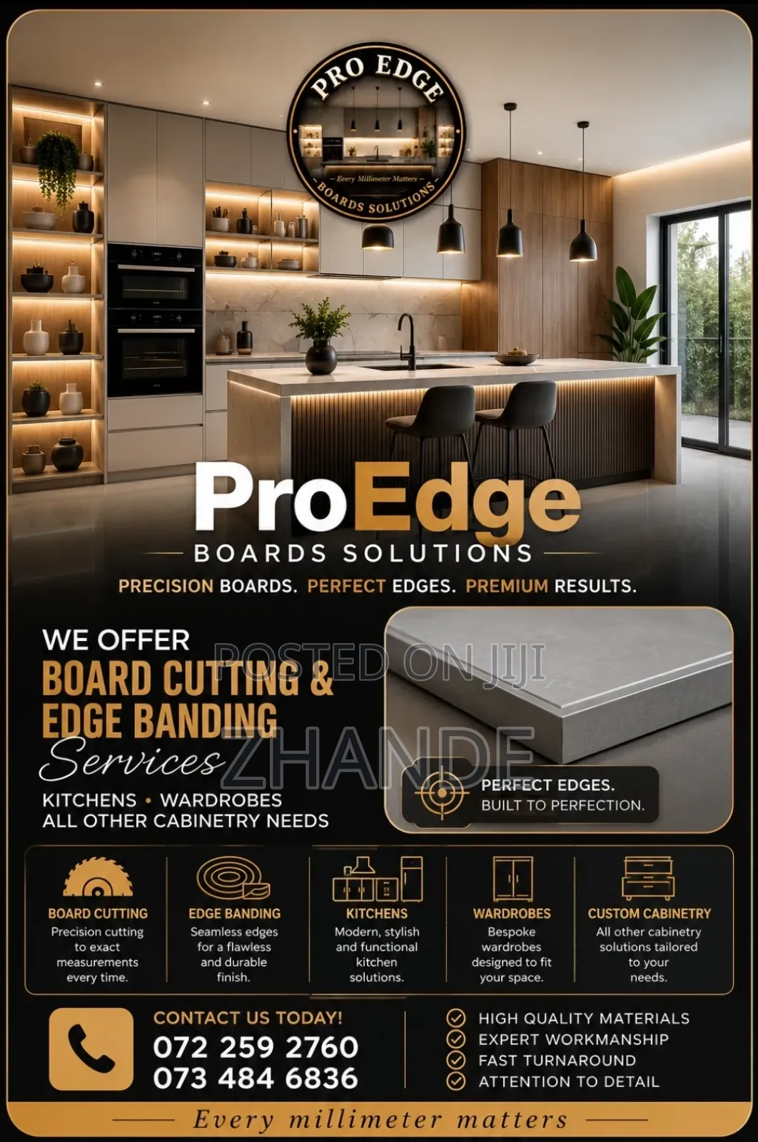 Board Cutting Edge Banding Serices