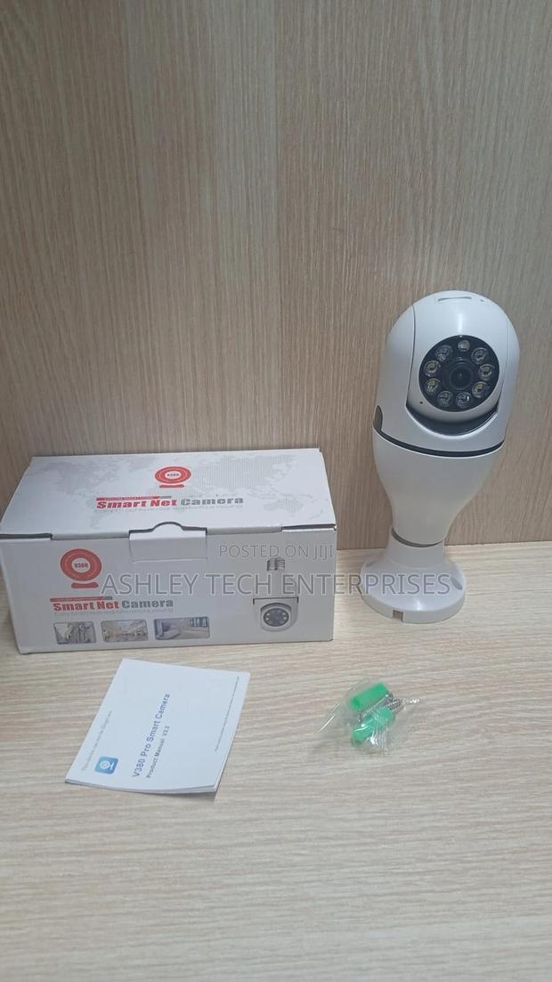 High-Performance Pro V380 Wifi Single Lens Bulb CCTV Camera