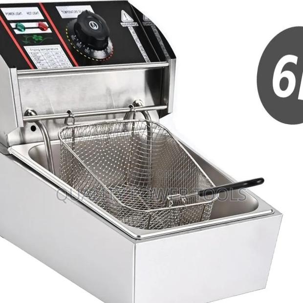 Macro Tf6s Electric Deep Fryer Commercial-Grade 6-Liter