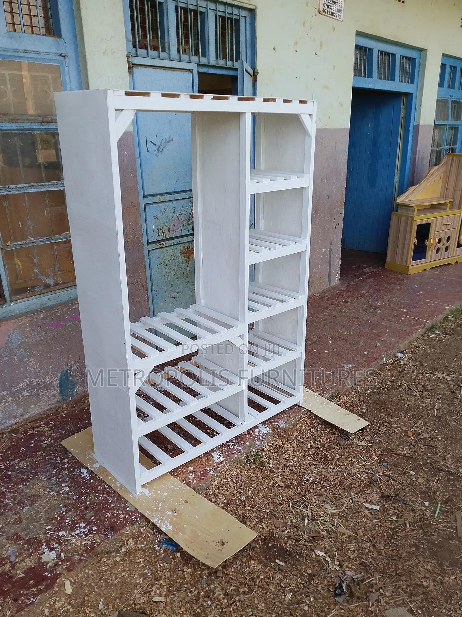 White Shoe Rack