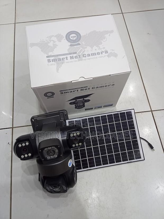 Vts28 Solar Powered Outdoor Camera With Night Vision Audio - main view