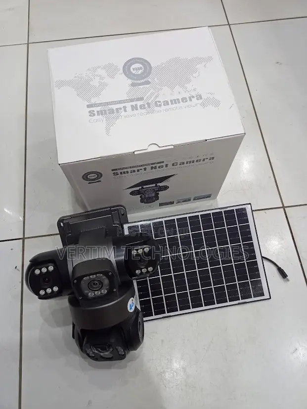 Vts28 Solar Powered Outdoor Camera With Night Vision Audio