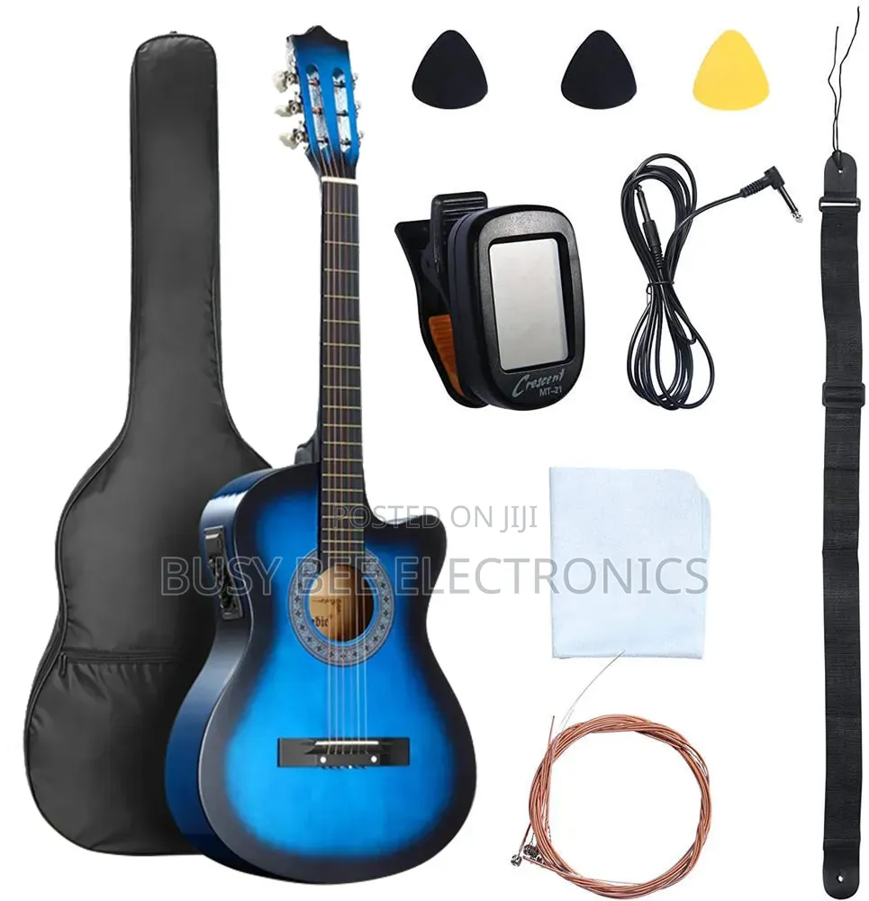 Level 38 Inch Basswood Classical Guitar Suit Built in 7545r Eq Guitar