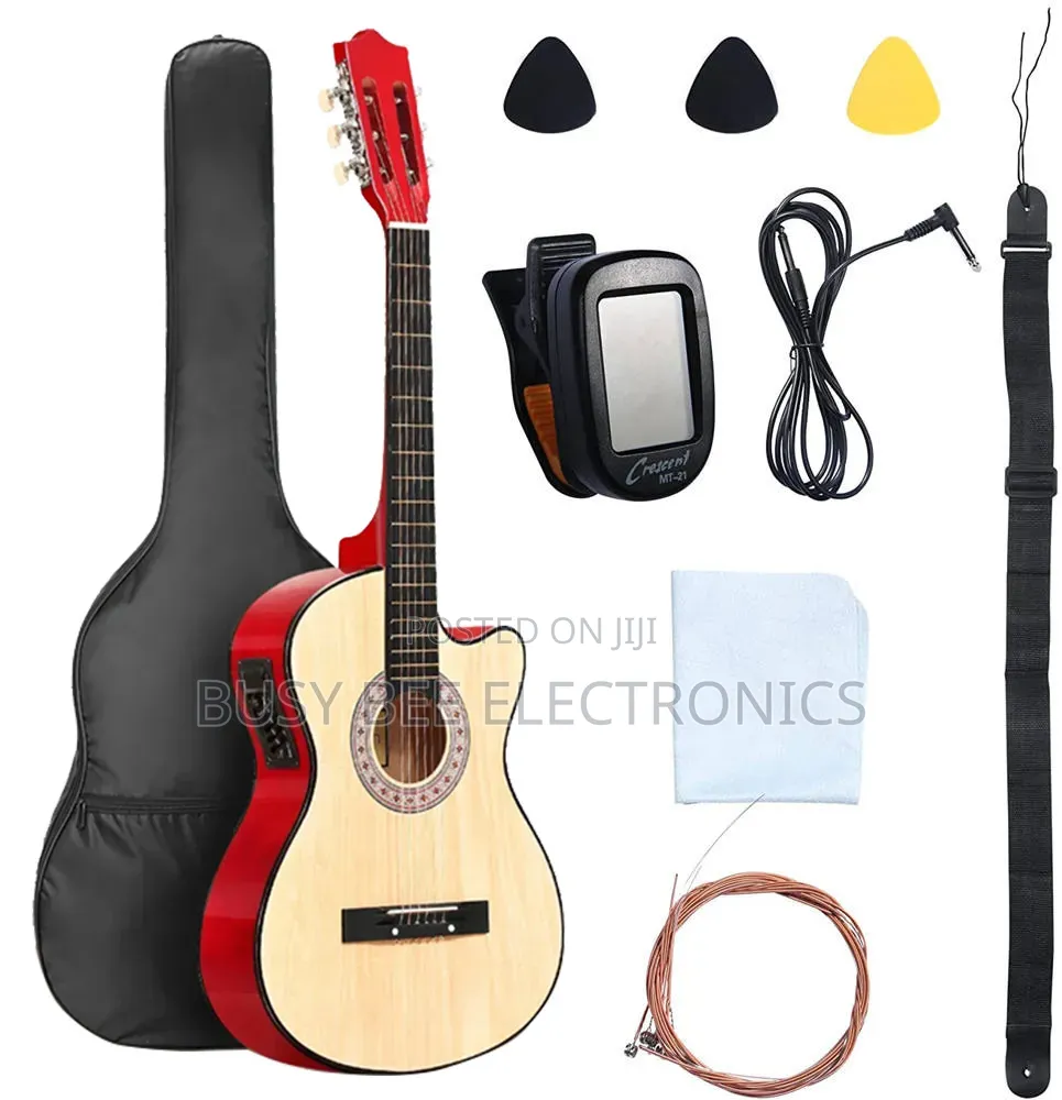 Level 38 Inch Basswood Classical Guitar Suit Built in 7545r Eq Guitar
